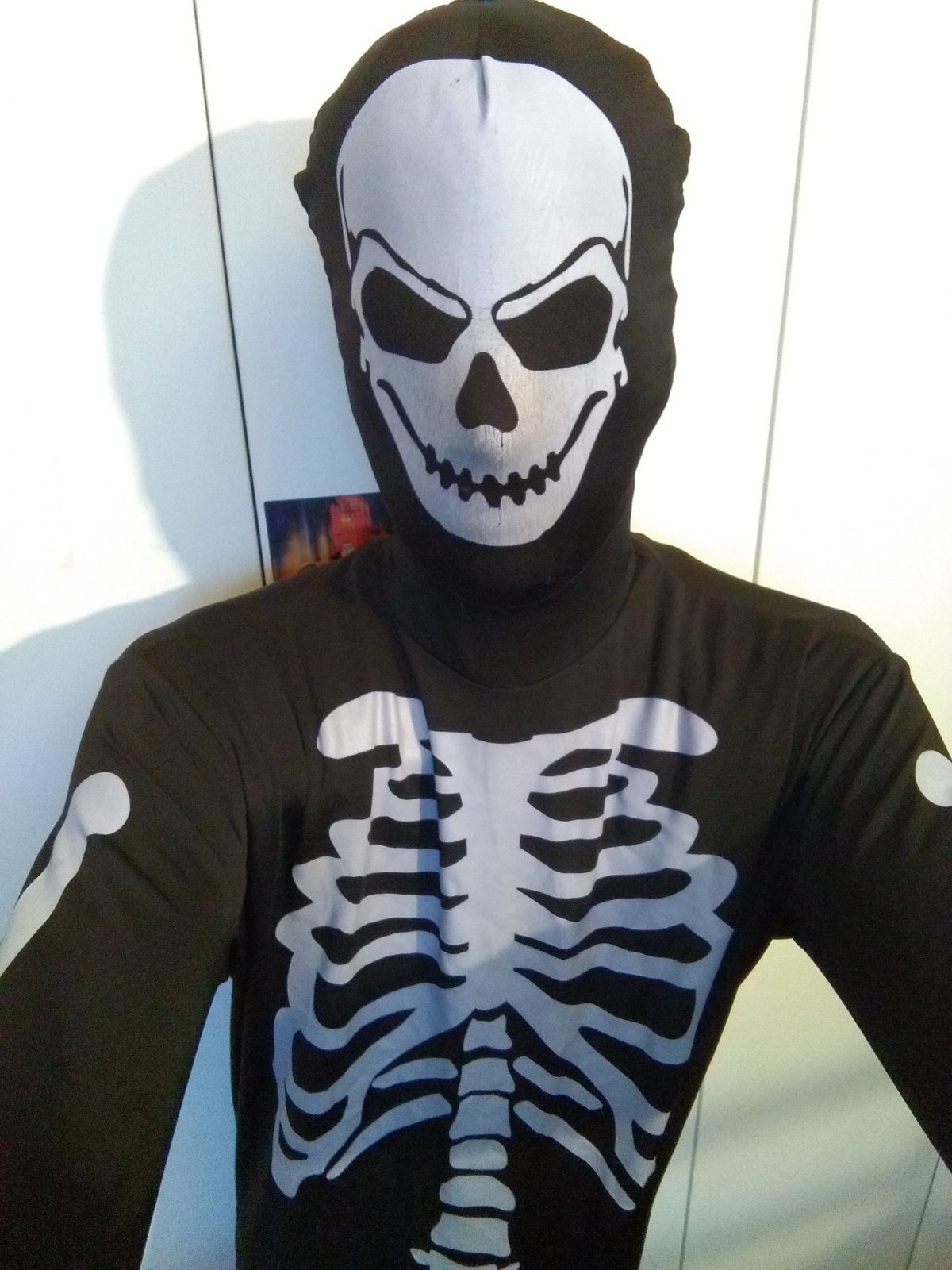 Zentai Squelette 1
Première photo en squelette
