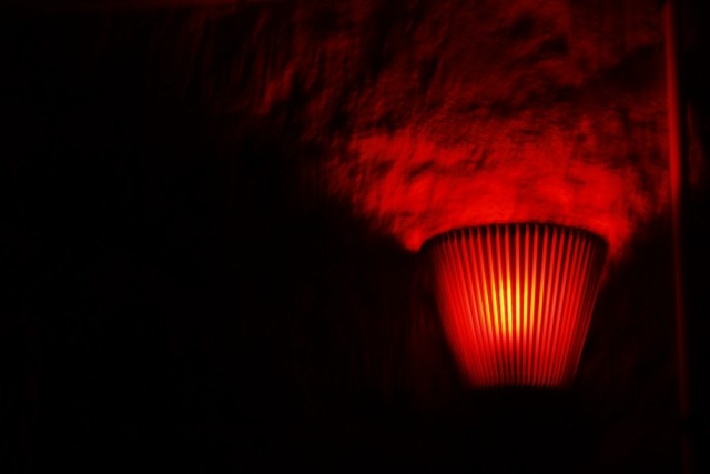lampe rouge
